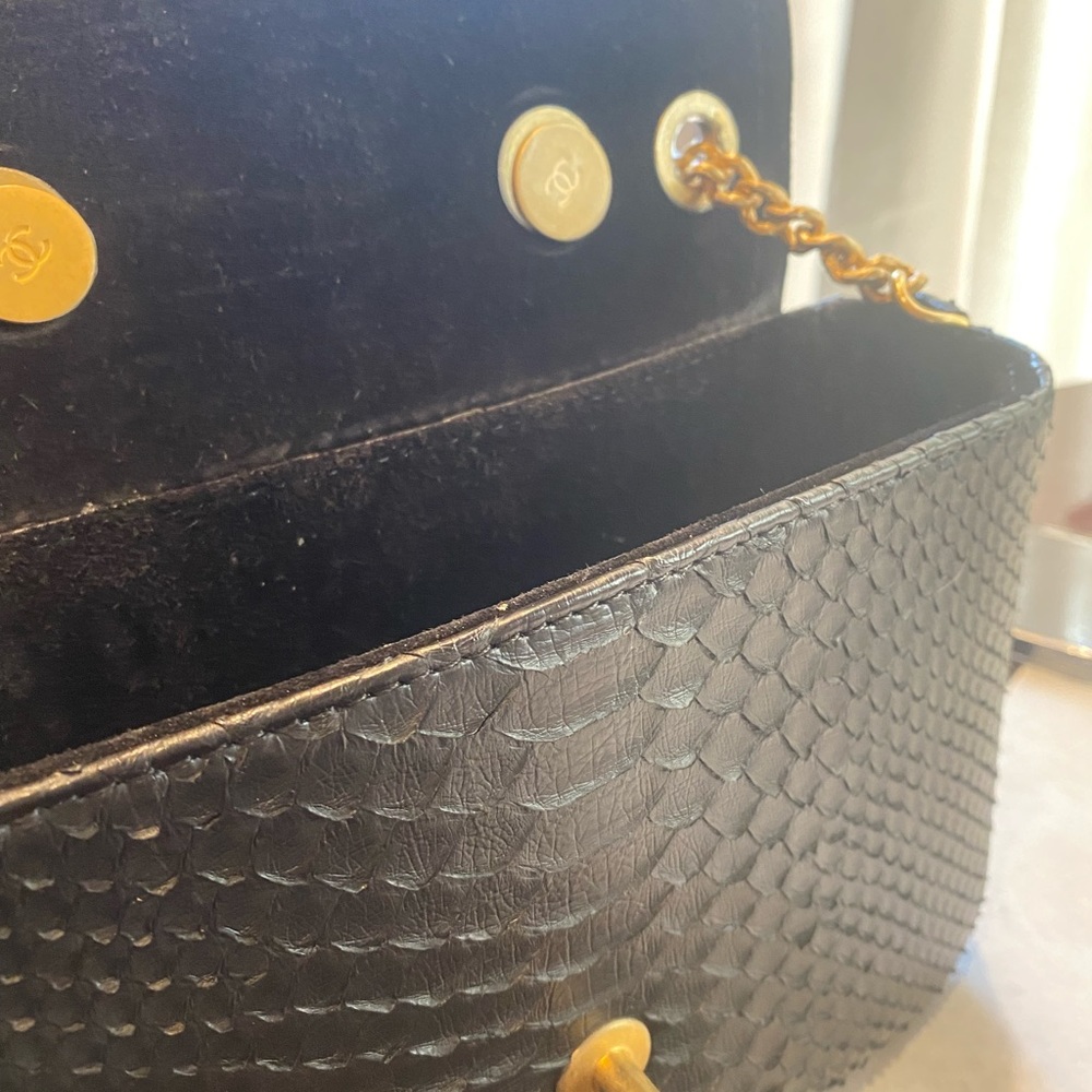 Original python Chanel bag - Picture 3 of 7